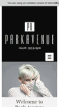 Mobile Screenshot of parkavenuehairdesign.ca